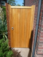 Wooden Gate.