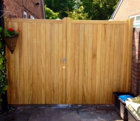 Wooden Gate.
