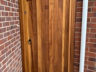 Iroko Hardwood Lymm Design Sheer Natural Oil Single Gate Front 8BLUE 768x1024