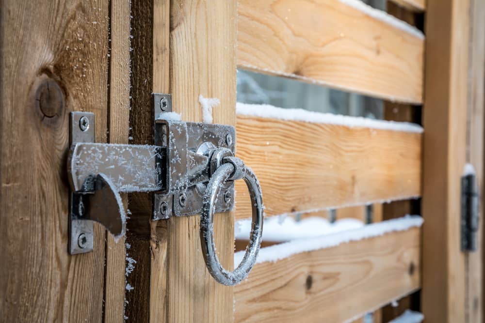 bespoke wooden gate