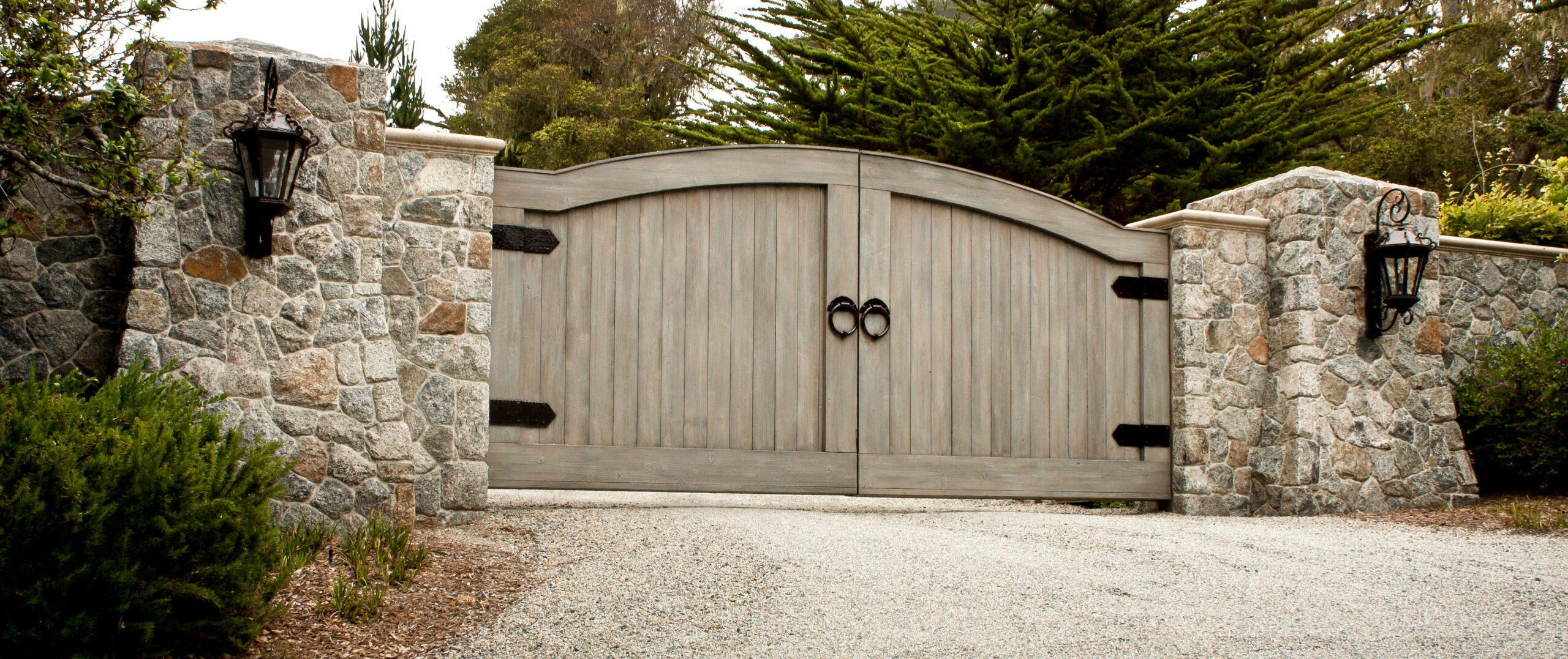 cream coloured gate