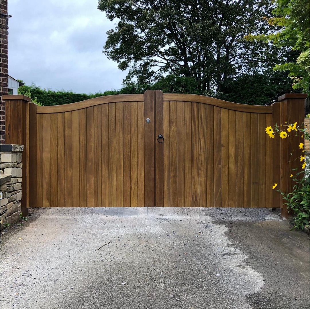 Wooden Garden Gate Installations Village Gates