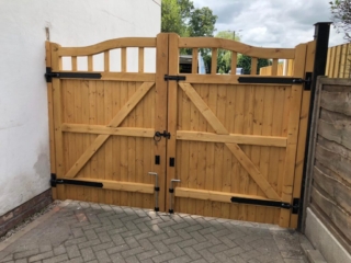 Softwood Chester Design Preservative Stain Rear (5THORN)